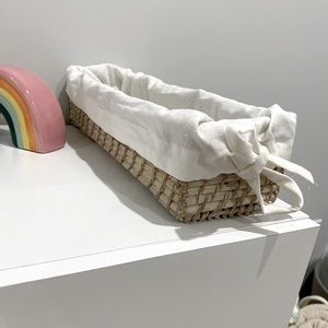 Pottery Barn Quinn changing table basket liner. Brand new.